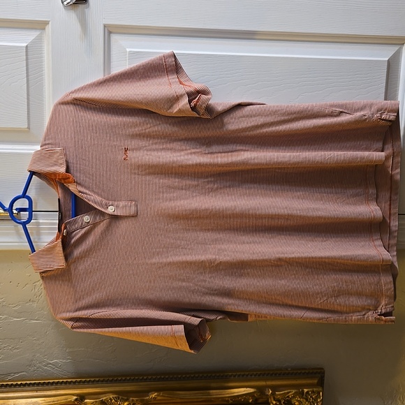 Michael Kors Mens Striped Polo Shirt - Picture 1 of 4